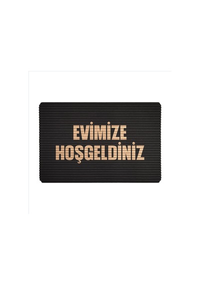 Evaşk Kapı Önü Paspası Vinil Kaymaz Tabanlı 40 X 60 Uvrub091