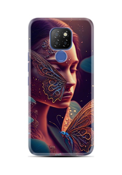 General Mobile Gm9 Pro Kılıf Boutique Baskılı Resimli Kelebek Kadın Pcode -075