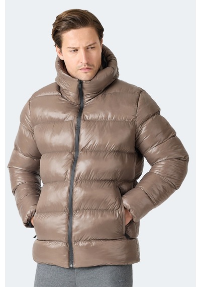 Slazenger Hoot Erkek Kahve Mont & Kaban Kahve