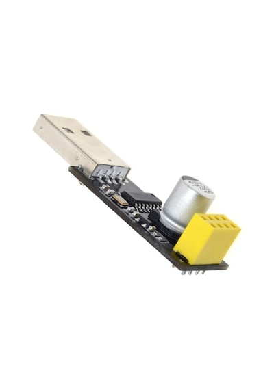 Esp8266 Esp-01 Modulü Için Pc Usb Bağlantı Ayar Adaptörü Ch340