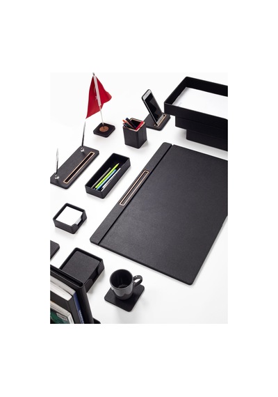 Turgut Office Pera Deri Sümen Takımı Full Set