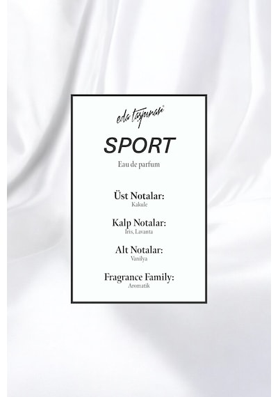 Sport Eau De Parfum Aromatik & Enerjik Koku & Edp Parfüm 100 Ml