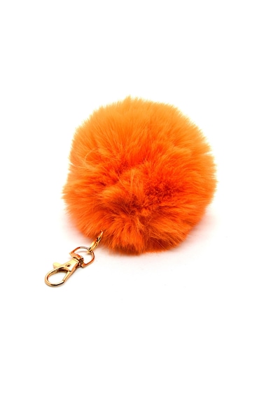 Turuncu Renk Peluş Anahtarlık 833