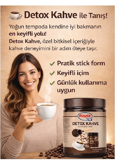Detox Silimora Kahve - Enerjik Yaşam 21 Stick Diğer