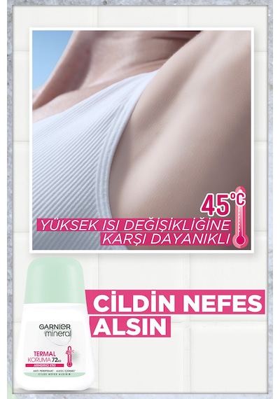 Garnier Minerals Etki 72H Kadın Roll-On Deodorant 50 ML