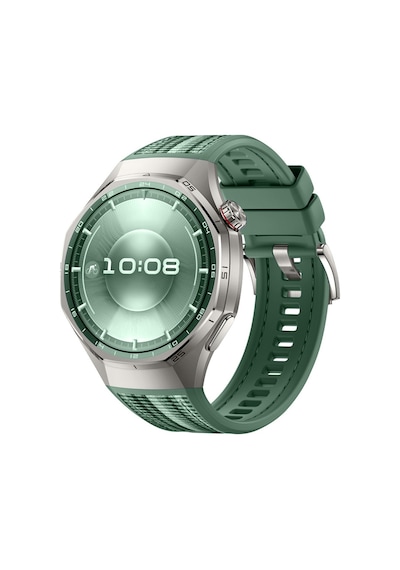 Huawei Watch Gt6 Pro 46mm İle Uyumlu Örgü Desen Metal Tokalı Silikon Akıllı Saat Kordonu