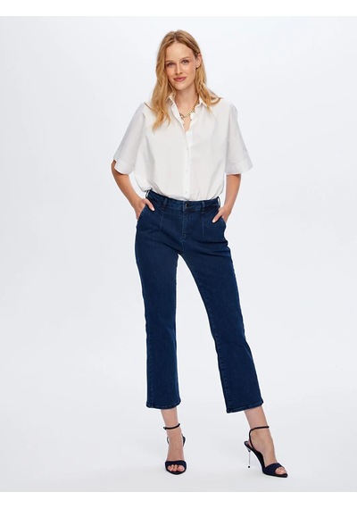 Faik Sönmez Pensli Slim Fit Kadın Jean Pantolon Uw26jpn005 İndigo