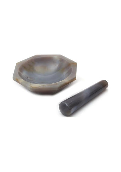 Agat Havan 140 Mm ve Eli ( Tokmaklı )