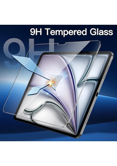 Apple Uyumlu iPad  Air 11 İnç 2024 Air 6.nesil Ekran Koruyucu Cam Nano Esnek