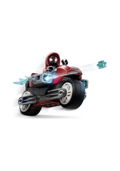 Lego Marvel 24 - Spider-man Miles Morales Ve Motoru Orijinal Minfigür