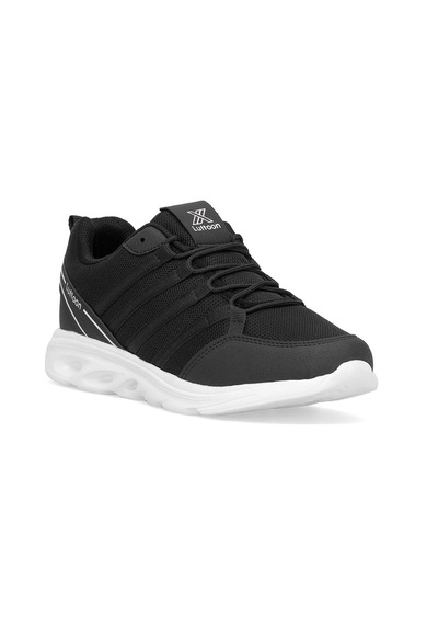 Elit Asprt4138 Erkek Klasik Sneaker Siyah - Beyaz Siyah - Beyaz