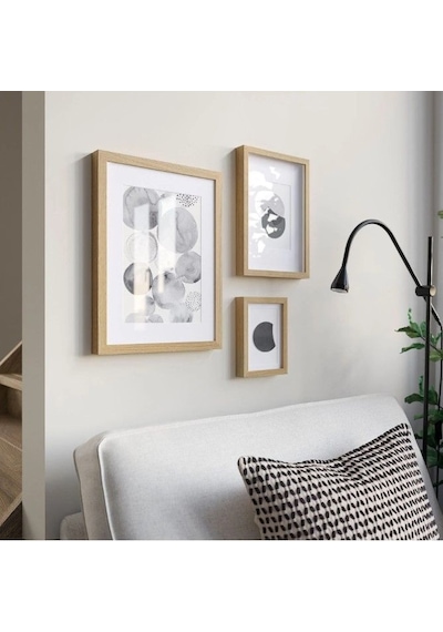 Ikea Rödalm Derinlik Efektli Fotoğraf Çerçevesi 13 X 18 Cm Açık Sarı