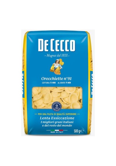 Dececco Orecchıette Kulakçık Makarna 500 Gr 3'lü