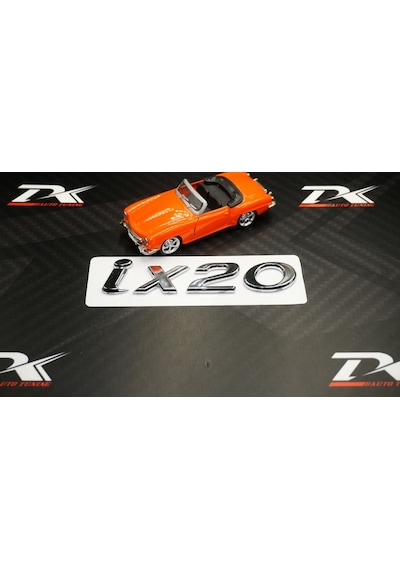 Hyundai Ix20 Bagaj 3M 3D Krom Abs Yazı Logo Amblem (511470110)
