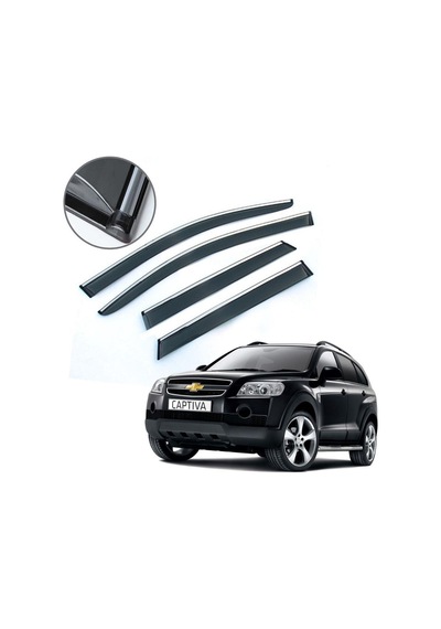 Chevrolet Captiva Krom Çıtalı Cam Rüzgarlığı