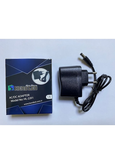 12V 1A Adaptör- 12 Volt 1 Amper Led - Modem - Mini Uydu Adaptörü