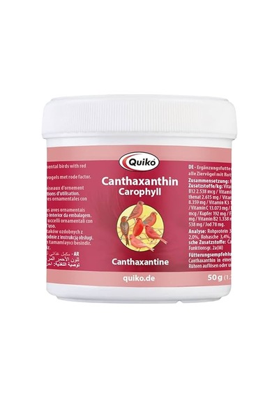 Quiko Canthaxantin Kırmızı Renk Boyası 100gr Orjinal Paket
