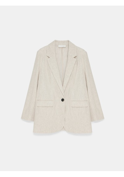 Dilvin 60805 Basic Fit Blazer-bej