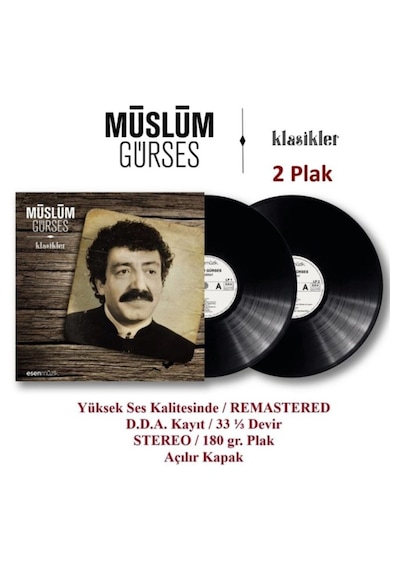 Müslüm Gürses - Klasikler (2 Plak)