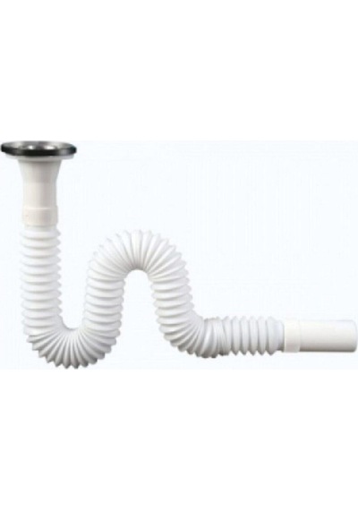 Körüklü Lavabo Sifonu Gider Borusu Akordiyon Kısa Sifon 30 - 75cm Diğer