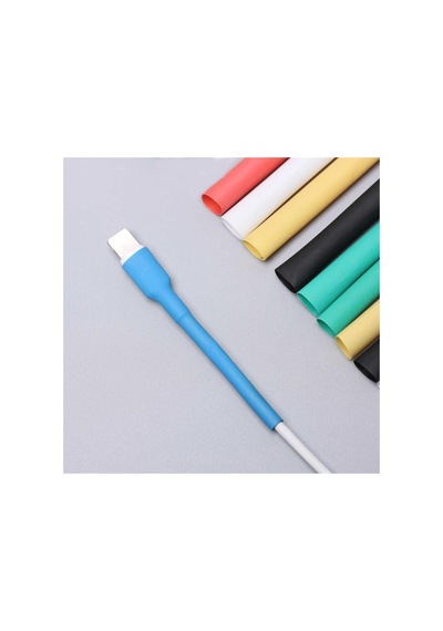 Apple Şarj Kablosu Koruyucu Makaron 12 Adet 6 Cm