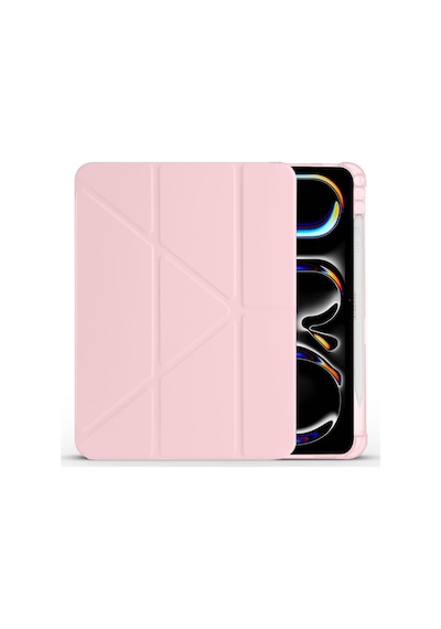 Apple Uyumlu iPad, Pro 11 İnç M5 2025 Kılıf Üçgen Katlanabilir Kalem Şarj Bölmeli Kılıf A2836 A2837 A3006 Kapaklı Kılıf Apple Uyumlu iPad, Pro 11 İnç M5 2025 Kılıf Üçgen Katlanabilir Kalem Şarj Bölmeli Kılıf A2836 A2837 A3006 Kapaklı Kılıf