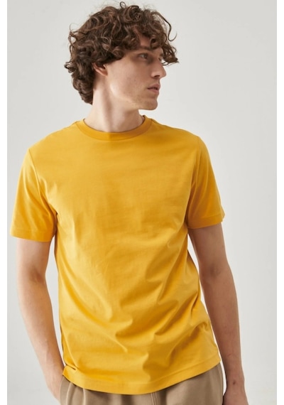 Lee Lightweight Erkek Sarı Bisiklet Yaka Tişört L221069210 Sarı Lee Lightweight Erkek Sarı Bisiklet Yaka Tişört L221069210 Sarı