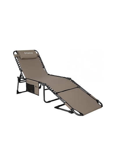Kingcamp Magnolia B10 Hands-free Premium 7 Kademeli Katlanır Şezlong Beige Bej