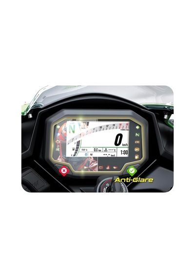 Kawasaki 2023-2025 Ninja Zx4rr / 1000sx / Z650 / Z900 Gösterge Paneli İçin Ipg Anti-glare Parlama Önleyici Mat Ekran
