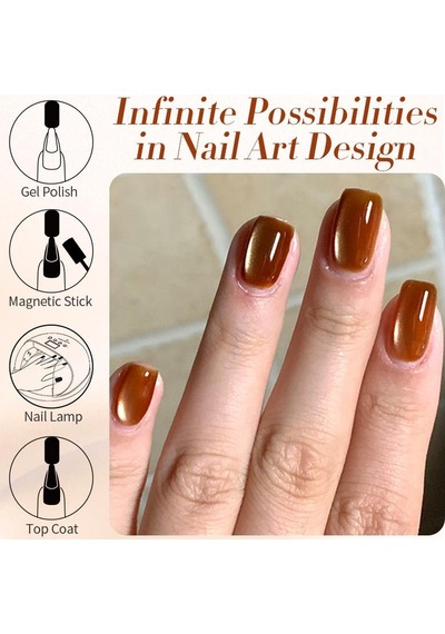 Born Pretty 10ml Autumn Water Light Kedi Gözü Kalıcı Oje Aw02 60216