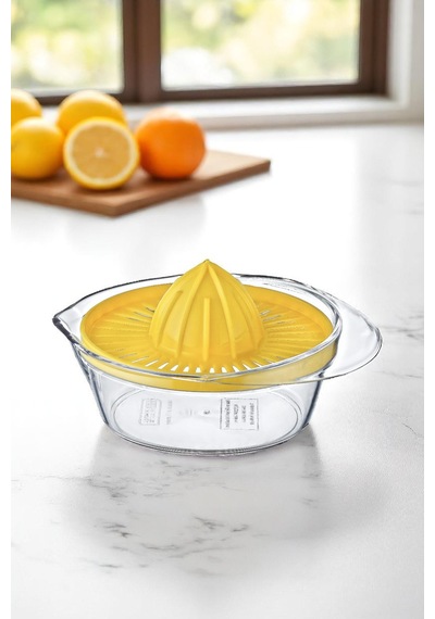 Hazneli Limon Sıkacağı - Pratik Portakal Narenciye Sıkacağı Plastik Diğer