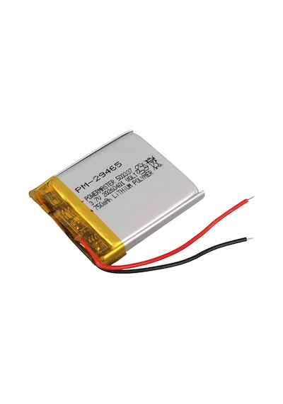 Powermaster Pm-29465 3.7v 750mah 503337 Soketsiz Lityum Polimer Li-po Batarya Şarj Edilebilir Pil