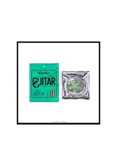 Orphee Rx17 Elektro Gitar 10-46 Numara Tel Seti-Pena