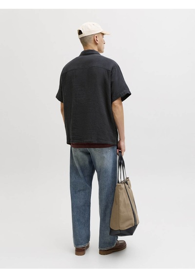 Jack & Jones Jornantucket Siyah Erkek Gömlek 12291812 Siyah