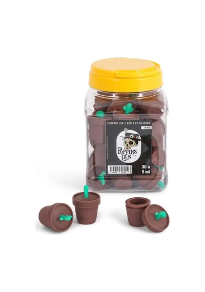 Poppins Lab Silikon Kaktüs Saklama Kabı 5 Ml