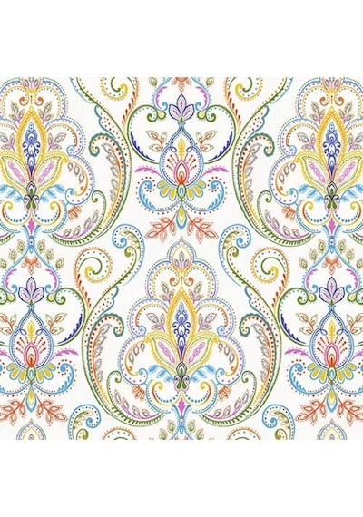 Adawall Trapicano 9901-3 Klasik Retro Damask Desenli Duvar Kağıdı