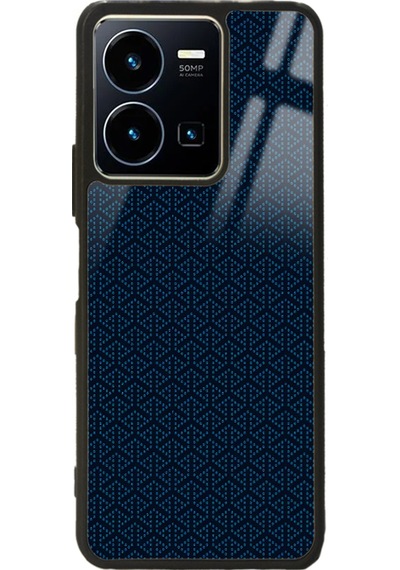 Vivo Y35 Laci Motif Tasarımlı Glossy Telefon Kılıfı Çok Renkli