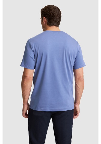 U.s. Polo Assn. Erkek İndigo Tişört Basic 50324944-vr028