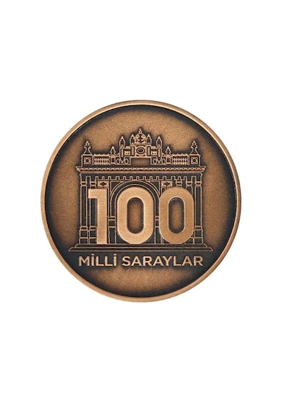 Agakulche Milli Saraylar Başkanlığı 100.yılı Bronz Sikke Coin
