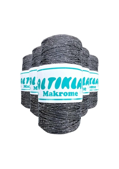 5 Adet Polyester Simli Makrome İpi S-420