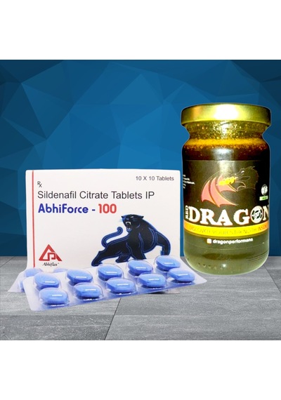 Dragon 110gr Birtkisel Macun + Abhifrce100mg 10tablet Set Formen