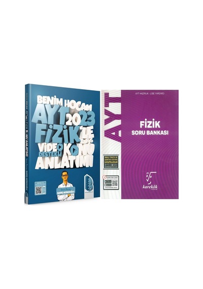 Benim Hocam 2023 Ayt Fizik Konu Ve Karekök Soru Bankası Seti 2 Kitap
