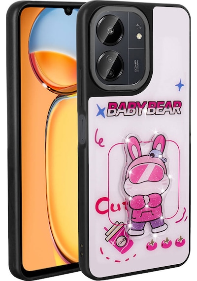 Xiaomi Poco C65 Parlayan Kabartmalı İkonik Figürlü Zore Amas Xiaomi Poco C65 Parlayan Kabartmalı İkonik Figürlü Zore Amas