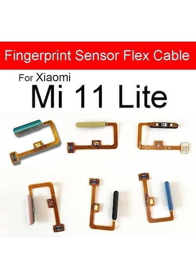 Xiaomi Uyumlu Mi 11 Lite Home Parmak Izi Okuyucu Tuş Filmi