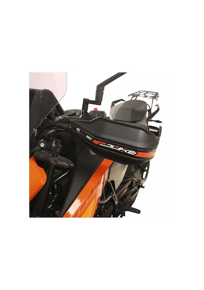 GP Kompozit KTM Duke 250 2024 Uyumlu Plastik Elcik Koruma Siyah