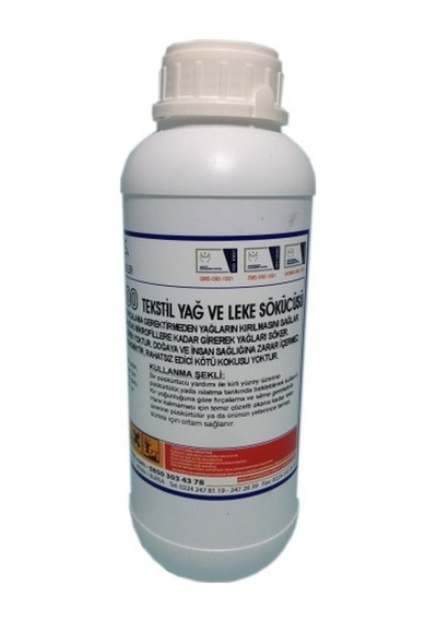 Yağ ve Leke Sökücü Tekstil Için - Kt 1 Kg