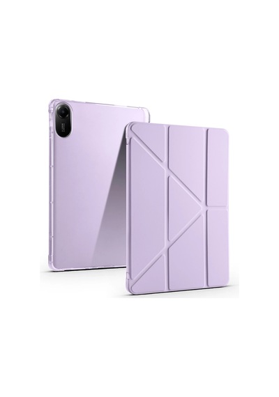 Xiaomi Redmi Pad 2 Kılıf Zore Tri Folding Kalem Bölmeli Standlı Kılıf Klasik