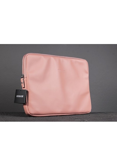 Laptop Kılıfı Suni Deri Iç Ölçüleri: 27x37 Cm Somon