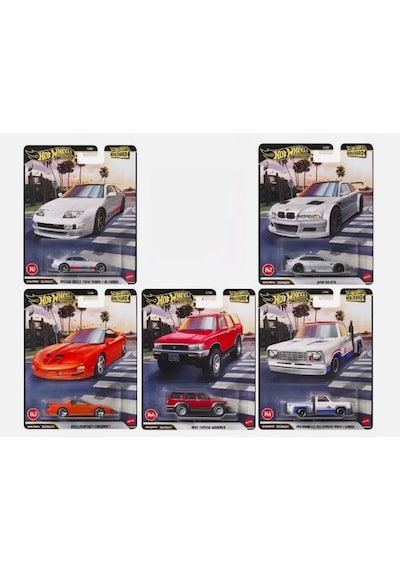 Hot Wheels Premium 1/64 Boulevard 2026 5li Set 141-145
