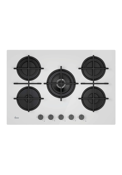 Hoover HVG74C3W 5 Gözlü Döküm Izgara Ankastre Ocak